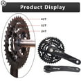 thumbnail image 6 of BUCKLOS Mountain Bicycle Chainwheel 10-Speed 42/32/24T Bike Chainring MTB Cycling Triple Chainwheel, 6 of 7
