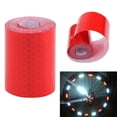 thumbnail image 2 of SENRISE Durable Reflective Tape Trailer Safety Warning Sign Conspicuity Tape Film Sticker 4 Colors, 2 of 3