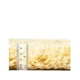 thumbnail image 4 of Unique Loom Rabat Shag Collection Area Rug - Fractured (4' 1" x 6' 1" Rectangle Yellow/Ivory), 4 of 6
