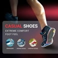 thumbnail image 5 of LARSARO Plantar Fasciitis Feet Insoles, Arch Supports Orthotics Inserts，Insoles for Standing All Day Men Women Work Boot Shoe Insole (Men 4-4 1/2 | Women 6-6 1/2-(230mm), Black), 5 of 7