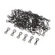 thumbnail image 1 of Juego de 100 clips de conexión para caña de pescar de acero inoxidable resistentes y duraderos. S, 1 of 7