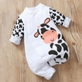 thumbnail image 3 of 0-18M Baby Girls Boys Long Sleeve Romper Jumpsuit Kids Cartoon Bodysuit Sleepwear Outfits, 3 of 6