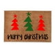 thumbnail image 1 of Alfombra Con Letras Y Gorros Navideños Alfombra De Entrada Feliz Navidad Alfombra Para La Puerta De La Habitación Bienvenido A Casa Alfombra De Entrada Divertida Alfombra Alfombra Para La Puerta De, 1 of 6