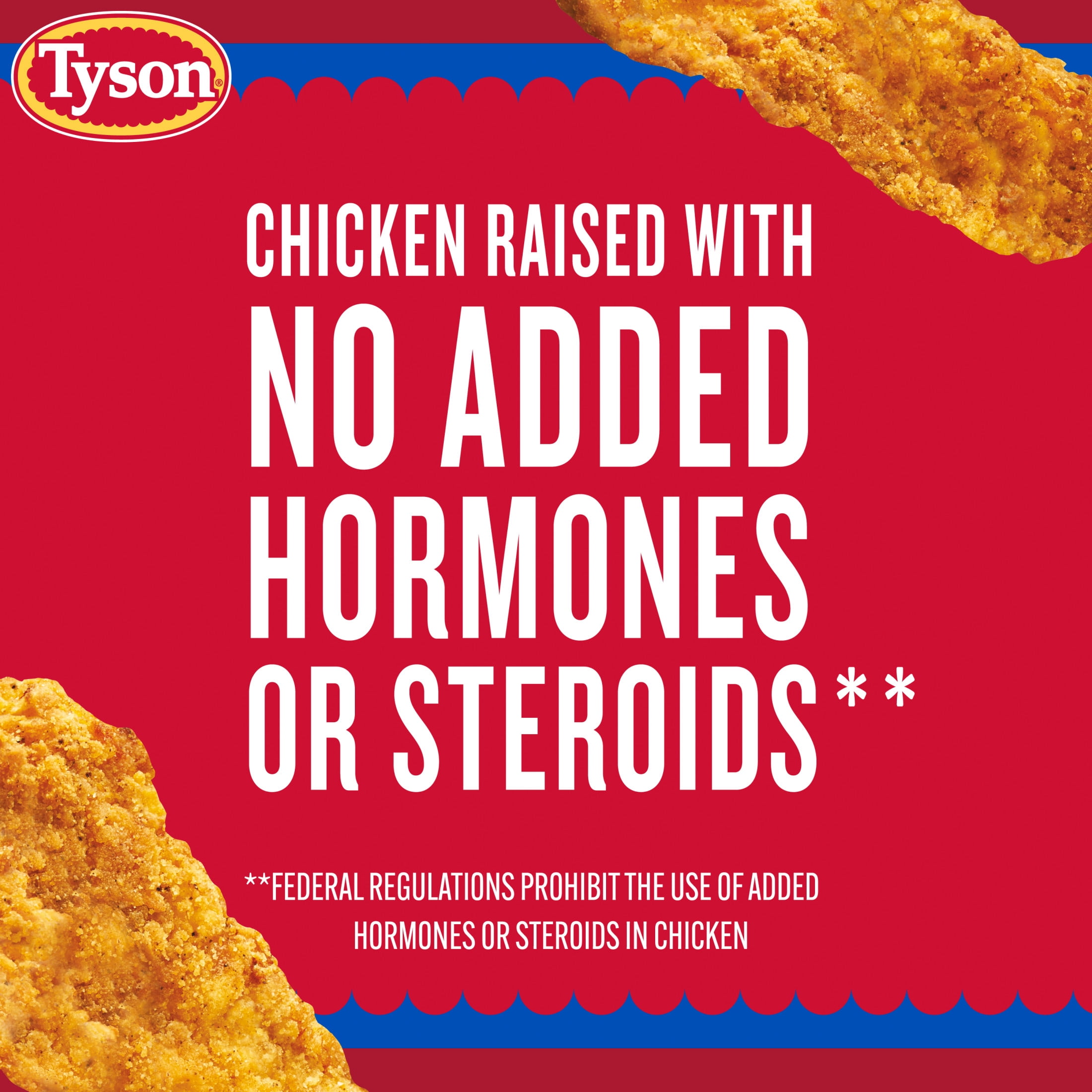Tyson Southern Style Chicken Breast Tenderloins, 25 oz (Frozen, Fully Cooked)