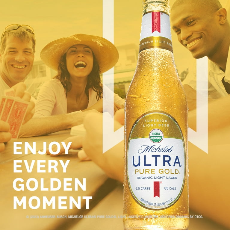 Michelob Ultra Pure Gold Organic Lager