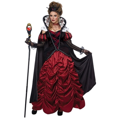 Dark Queen of Hearts Deluxe Adult Costume