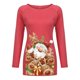 thumbnail image 5 of Camisas Navideñas Para Mujer, Camisetas de Manga Larga Con Estampado de Estilo Étnico, Sudadera Informal de Invierno Y Otoño, Jersey Acogedor, Blusa Odeerbi ODB206569, 5 of 5