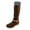 Brown-B, variant on High High Knee Riding Boots Boots Heels Flat Winter Women's Women's Boots Women High Heel Boots Knee High Taupe Boots for Women Womens Boots Knee High Wide Calf Boot Socks Women Knee High Ruffle High