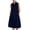 Navy summer dress, variant on Women Button Down Sundress Trendy Sleeveless V Neck Collared Tank Dress 2026 Summer Cotton Shirt Dresses with Pockets Navy,M