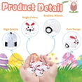 thumbnail image 4 of Carros plegables con forma de conejo de pascua Toy Kuihaazi, paquete de 30 unidades para niños, 4 of 7