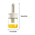 thumbnail image 2 of Retractable Glass Oil Dispenser Bottle with Silicone Basting Brush for Kitchen Baking Grilling Cooking 1-Pack, 2 of 5
