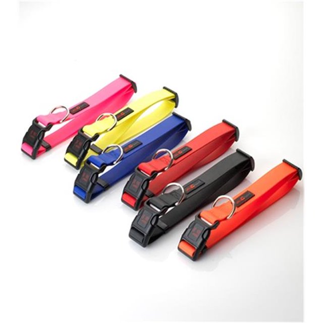 Ultrahund 4132-YE 1 in. Jouer Collier Réglable&44; Jaune