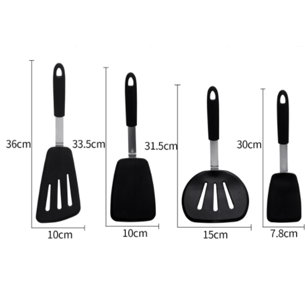 Silicone Spatula Spatula Heat Resistant Flexible Rubber Nonstick