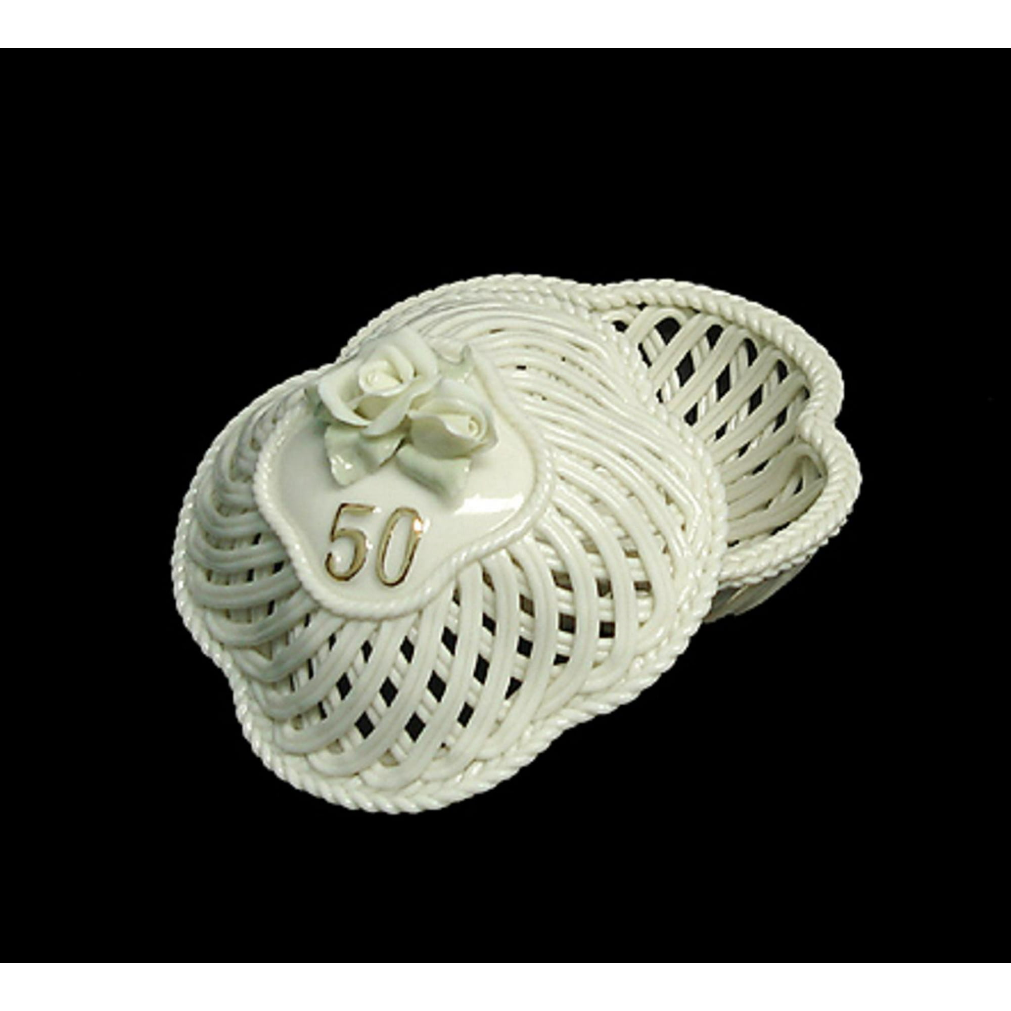 50e Anniversaire De Mariage En Porcelaine Blanche Keepsake Box Trinket Walmart Canada 50e Anniversaire De Mariage En Porcelaine Blanche Keepsake Box Trinket Walmart Canada