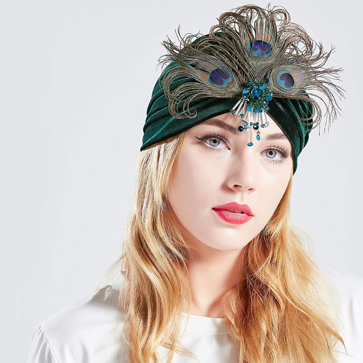 Gatsby Turban Hat Vintage 1920s Head 