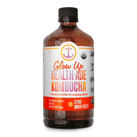Health-Ade Kombucha, Citrus Immune Boost - 12 Pack