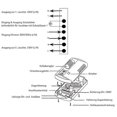 thumbnail image 4 of Foot switch with dimmer, LED 3-100 watts, ON/OFF switch, infinitely variable slider, for dimmable lamps, 4 of 4