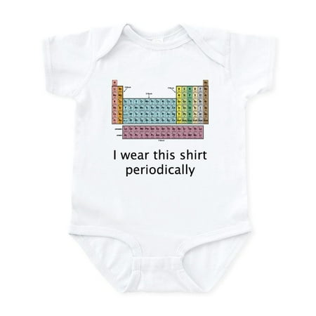 

CafePress - I Wear This Shirt Periodically Body Suit - Baby Light Bodysuit