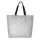 thumbnail image 1 of Balery Silver Mosaic Bolsa Tote Estilo Estético con Cremalleras, Bolsa de Hombro, Bolsa de Compras Grande y Plegable, 1 of 8