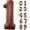 Number-1, variant on 40inch Foil Brown Number Balloon Number Balloon 0-9 Birthday Wedding Party Decoration Supplies Happy Holidays Baby Shower Gifts