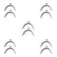 thumbnail image 3 of tssuouriy 2pcs/set Metal Frame Kiss Clasp Lock Easy To Sturdy And Durable Wonderful For DIY Crafts Widely Used silver 6.5CM 5Set, 3 of 6
