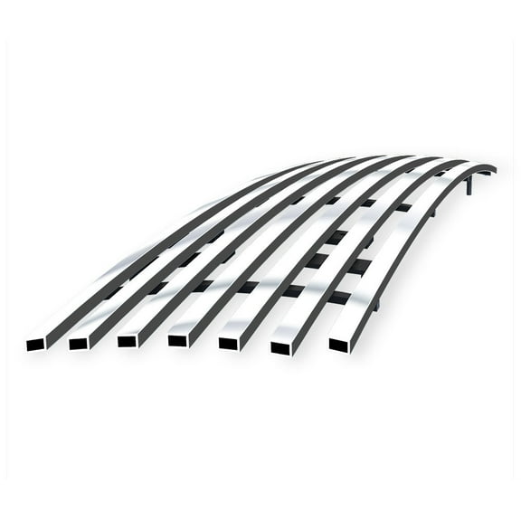 APS Compatible with Toyota Pickup 1992-1995 4WD Main Upper Stainless Steel Chrome 8x6 Billet Front Grill Grille Insert T65143C