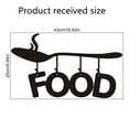 thumbnail image 4 of Yuarrent Adhesivo de pared con letras en inglés para alimentos, pegatinas extraíbles exquisitas, calcomanía autoadhesiva, accesorio de adorno Decoración del hogar, 4 of 6