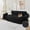 Black, variant on Couch Cover for 3 Cushion Cat Scratch Proof Couch Protector Washable Non Slip Sofa Covers Sectional Couch Covers for Dogs Soft L Shape Sofa Slipcover for Pets Kids,