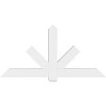 thumbnail image 2 of 72"W x 36"H x 4"D x 6"F, 12/12 Pitch, Kennewick Architectural Grade PVC Gable Bracket, 2 of 8