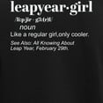 thumbnail image 3 of CafePress - Leapyear Girl Pajamas - Women's Short Sleeve Print T-Shirt and Pants Dark Cotton Pajama Set, 3 of 7