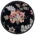 thumbnail image 2 of Safavieh Chelsea Emmet Bordered Wool Area Rug, Black, 3' x 3' Round, 2 of 11