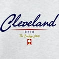 thumbnail image 3 of CafePress - Cleveland Script Sweatshirt - Crew Neck Sweatshirt, 3 of 4