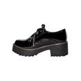 thumbnail image 3 of ZAPATO PLATAFORMA CASUAL VESTIR LEON MUJER DAMA NEGRO CHAROL 500 LEON  500p, 3 of 3