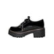 thumbnail image 3 of ZAPATO PLATAFORMA CASUAL VESTIR LEON MUJER DAMA NEGRO CHAROL 500 LEON  500p, 3 of 3