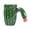 Green, variant on 13.53 OZ Novelty Ceramic Cactus Mug Funny Cactus Verde 3D Ceramic Coffee Mug Handcrafted Cactus Coffee Cups with Handle Southwestern Novelty Gift for Plant Lovers(White)