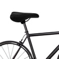 thumbnail image 1 of OULII Black Bike Backseat Cushion with High Elasticity Comfortable Padding for Cycling, 1 of 8