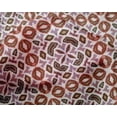 thumbnail image 3 of oneOone Silk Tabby Fabric Floral Flame Stitch Decor Fabric Printed BTY 42 Inch Wide, 3 of 3