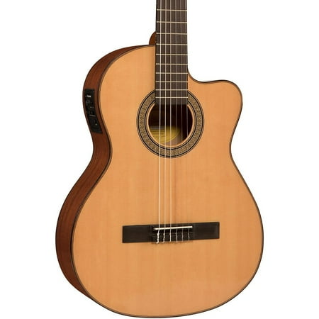 Lucero LC150SCE Nylon-String Classical Acoustic-Electric Guitar Natural