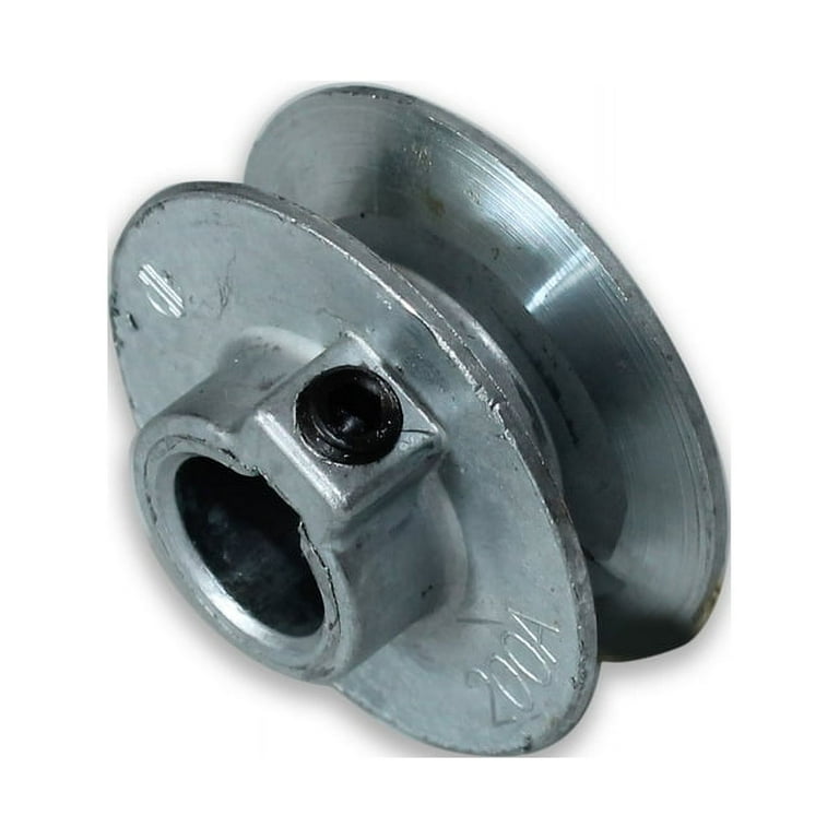 Chicago Die Cast 3 in. D Zinc Single V Grooved Pulley Chicago Die Cast 3 in. D Zinc Single V Grooved Pulley