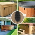 thumbnail image 2 of MOMOJIA 10Set Spa Cover Clamps Hot tubs Locking Clip Plastic Hot tubs Cover Latches Buckle For Pool Safety And Accident Prevention, 2 of 8