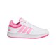 thumbnail image 1 of Tenis Adidas Niño Hoops 3.0 K Blanco Rosa, 1 of 3
