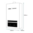 thumbnail image 4 of Calentador Instantaneo Automodulante Mabe 16 Lts gas Nat CMM16M1FSNA Gris, 4 of 8