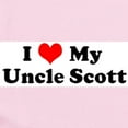 thumbnail image 2 of CafePress - I Love My Uncle Scott Infant Creeper - Baby Light Bodysuit, Size Newborn - 24 Months, 2 of 4