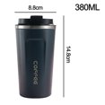 thumbnail image 2 of Taza de café, vaso de café reutilizable para mantener caliente/café helado, té y cerveza, regalo de taza termo para coche MFZFUKR BST3024786-2, 2 of 6