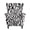 Zebra Print, variant on SEANATIVE Wingback Chair Slipcover Machine Washable 2 Piece Wingback Sofa Cover Armchair Slipcovers Wear-resistant Furniture Protector for Home Living Room Decor, Watercolor Floral Pink White