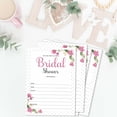 thumbnail image 6 of Inkdotpot 30 Bridal Shower InvitationsFloralWedding Fill-In Style Invites Blank Invites, 6 of 8