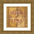 thumbnail image 1 of Lewis, Kim 26x26 Gold Ornate Wood Framed with Double Matting Museum Art Print Titled - Show Time, 1 of 4