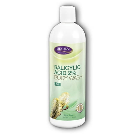 salicylic acid body wash mint flo oz liquid health upc