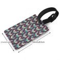 thumbnail image 2 of Sikiie Bohemian Chicken Luggage Tags Privacy Cover ID Label Suitcase Tags Identifiers For School Bags,Suitcases, 2 of 7