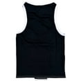 thumbnail image 2 of Ecko Unltd Men's Tank Top Block Stitch Panels Sleeveless Tee T-Shirt (Large, White/Black), 2 of 2